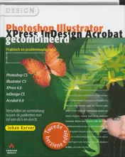 Omslag van Photoshop, Illustrator, XPress, InDesign en Acrobat gecombineerd