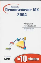 Omslag van Macromedia Dreamweaver MX 2004 in 10 minuten