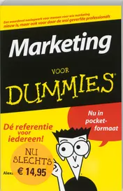 Omslag van Marketing voor Dummies
