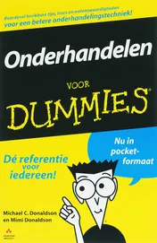 Omslag van Onderhandelen voor Dummies