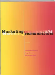 Omslag van Marketingcommunicatie