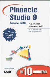 Omslag van Pinnacle Studio 9 in 10 minuten