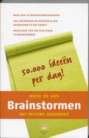 Omslag van Brainstormen 50.000 ideeen per dag!