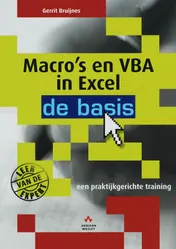 Omslag van Macro's en VBA in Excel: de basis