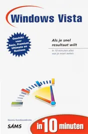 Omslag van Microsoft Windows Vista in 10 minuten