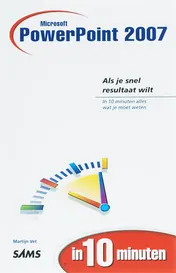 Omslag van Powerpoint 2007 in 10 minuten