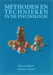 Omslag van Methoden en technieken in de psychologie