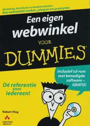 Omslag van Een eigen webwinkel voor Dummies