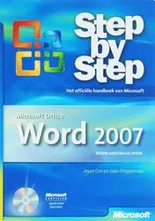 Omslag van Word 2007