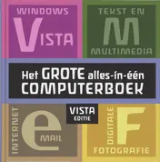 Omslag van Het grote alles-in-één computerboek, Vista editie