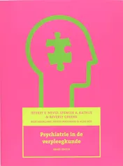 Omslag van Psychiatrie in de verpleegkunde