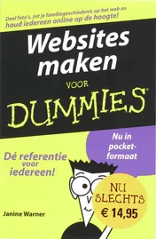 Omslag van Websites maken voor Dummies, pocketeditie
