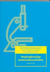Omslag van Verpleegkundige onderzoeksmethoden