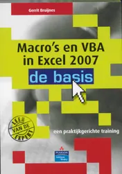 Omslag van Macro's en VBA in Excel 2007