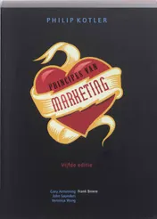 Omslag van Principes van marketing, 5e editie