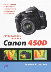 Omslag van Fotograferen met een Canon 450D
