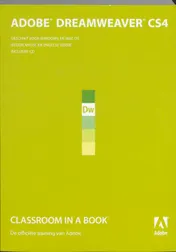 Omslag van Adobe Dreamweaver CS4 Classroom in a Book