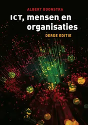 Omslag van ICT, mensen en organisaties