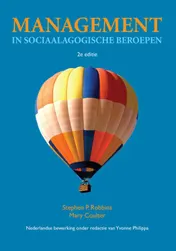 Omslag van Management in sociaalagogische beroepen