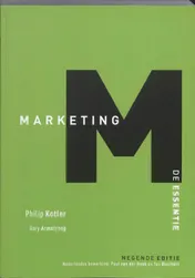 Omslag van Marketing, de essentie 9e editie (eBook)