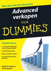 Omslag van Advanced verkopen voor dummies