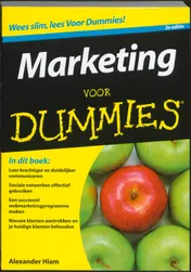 Omslag van Marketing voor Dummies