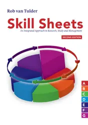 Omslag van Skill sheets