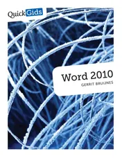 Omslag van Word 2010