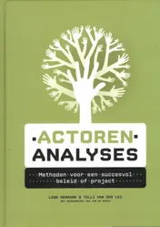 Omslag van Actorenanalyses