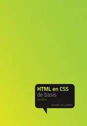 Omslag van HTML en CSS