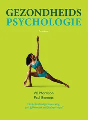 Omslag van Gezondheidspsychologie