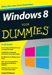 Omslag van Windows 8 voor Dummies