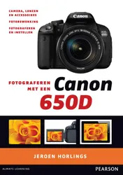 Omslag van Fotograferen met een canon 650D