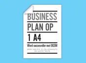 Omslag van Businessplan op 1 A4