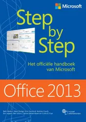 Omslag van Office 2013 step by step