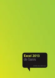 Omslag van Excel 2013