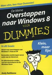 Omslag van De kleine Overstappen naar Windows 8 voor dummies
