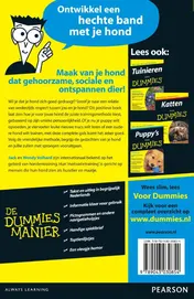 Omslag van Honden opvoeden en trainen voor Dummies