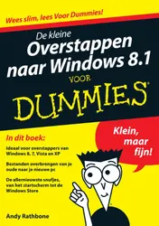 Omslag van De kleine overstappen naar Windows 8.1 voor Dummies