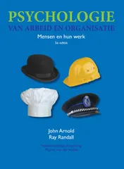 Omslag van Psychologie van arbeid en organisatie