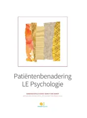 Omslag van Patiëntenbenadering LE Psychologie
