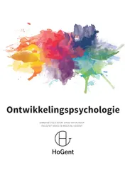 Omslag van Ontwikkelingspsychologie