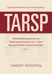 Omslag van TARSP - Taal Analyse Remediëring en Screening Procedure