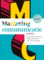 Omslag van Marketingcommunicatie