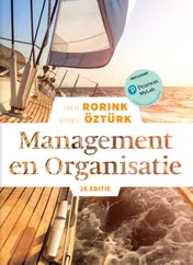Omslag van Management en organisatie