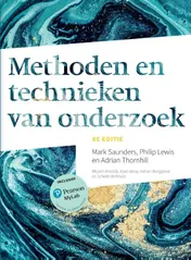 Omslag van Methoden en technieken van onderzoek
