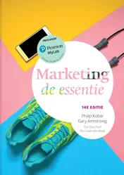 Omslag van Marketing, de essentie