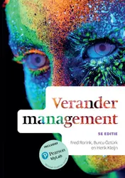 Omslag van Verandermanagement
