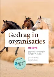 Omslag van Gedrag in organisaties