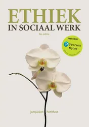 Omslag van Ethiek in sociaal werk
